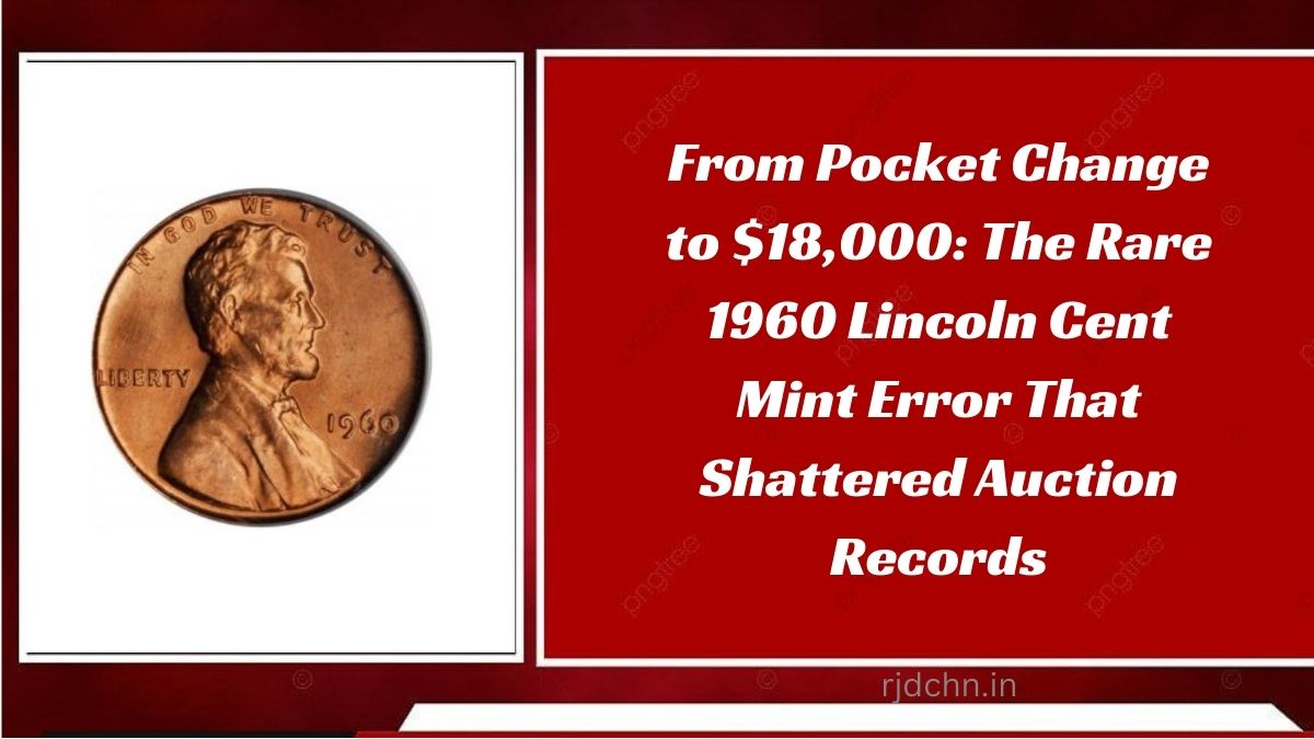 From Pocket Change to $18,000: The Rare 1960 Lincoln Cent Mint Error That Shattered Auction Records