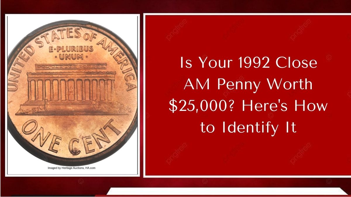 Is Your 1992 Close AM Penny Worth $25,000? Here's How to Identify It