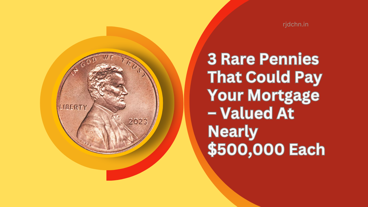 3 Rare Pennies That Could Pay Your Mortgage – Valued At Nearly $500,000 Each