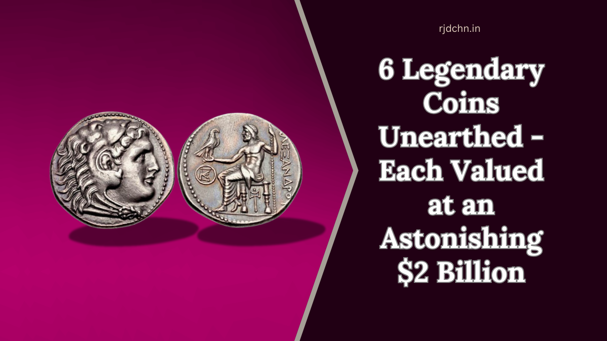 6 Legendary Coins Unearthed - Each Valued at an Astonishing $2 Billion