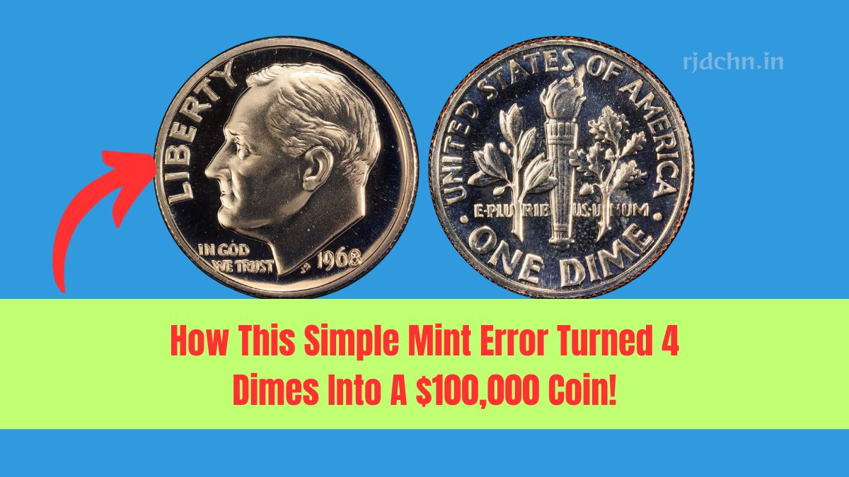 How This Simple Mint Error Turned 4 Dimes Into A $100,000 Coin!