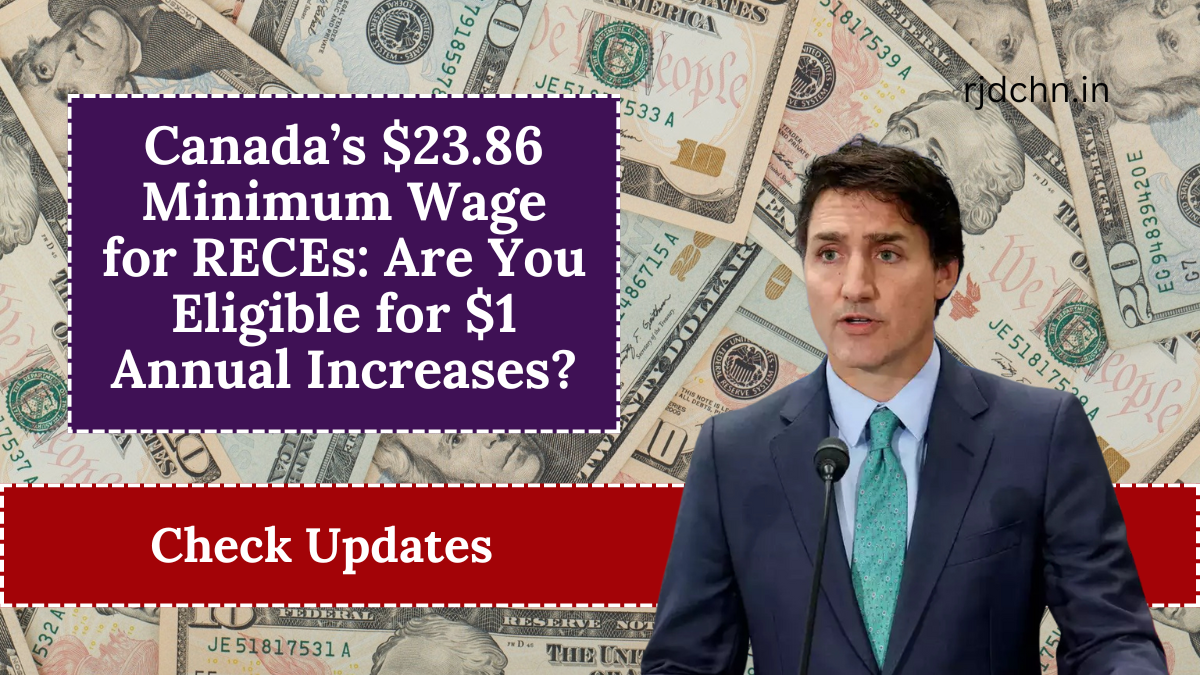 Canada’s $23.86 Minimum Wage for RECEs Are You Eligible for $1 Annual Increases