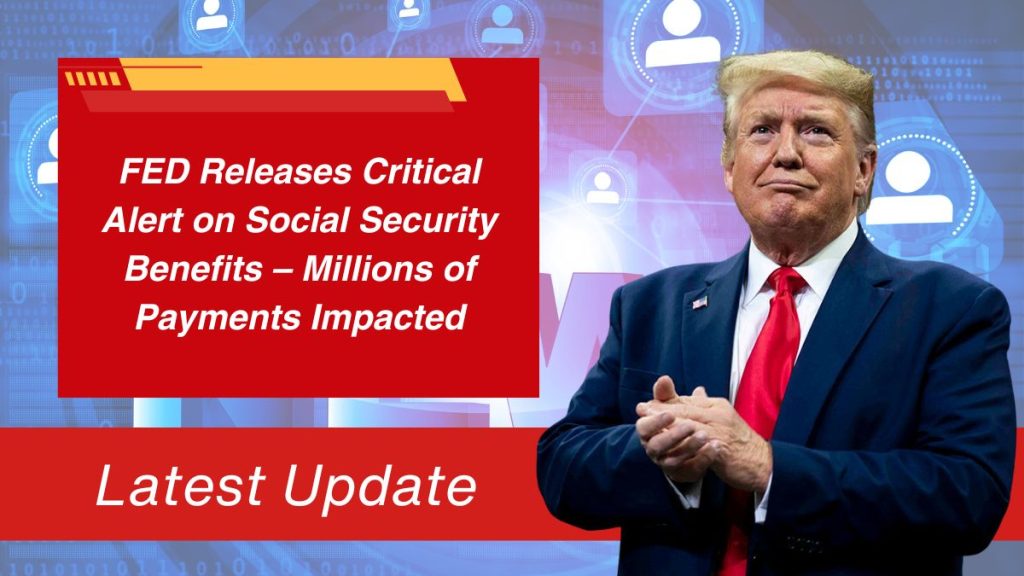 FED Releases Critical Alert on Social Security Benefits – Millions of Payments Impacted