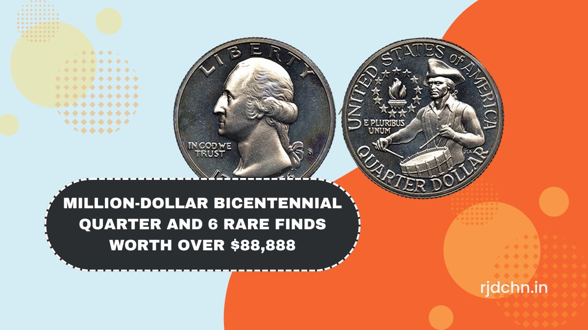 Million Dollar Bicentennial Quarter and 6 Rare Finds Worth Over 88888