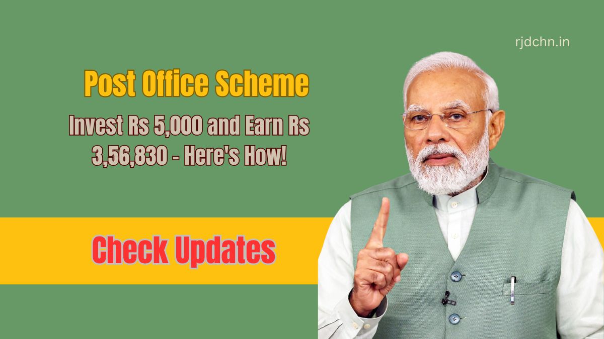 Post Office Scheme: Invest Rs 5,000 and Earn Rs 3,56,830 – Here's How!