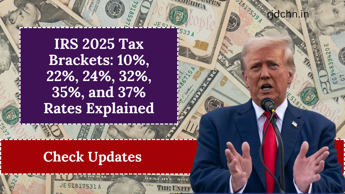 IRS 2025 Tax Brackets: 10%, 22%, 24%, 32%, 35%, and 37% Rates Explained