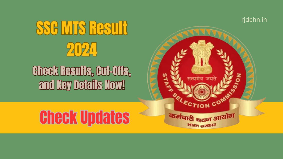 SSC MTS Result 2024: Check Results, Cut-Offs, and Key Updates Now!