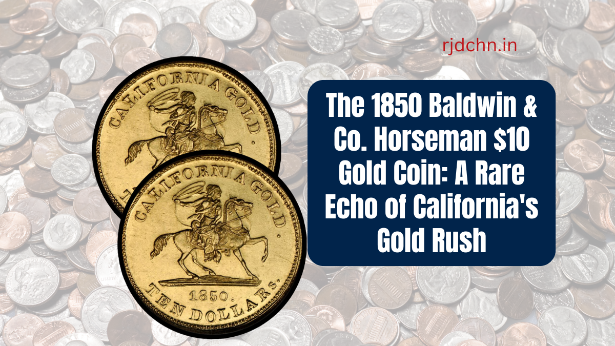 The 1850 Baldwin & Co. Horseman $10 Gold Coin: A Rare Echo of California's Gold Rush