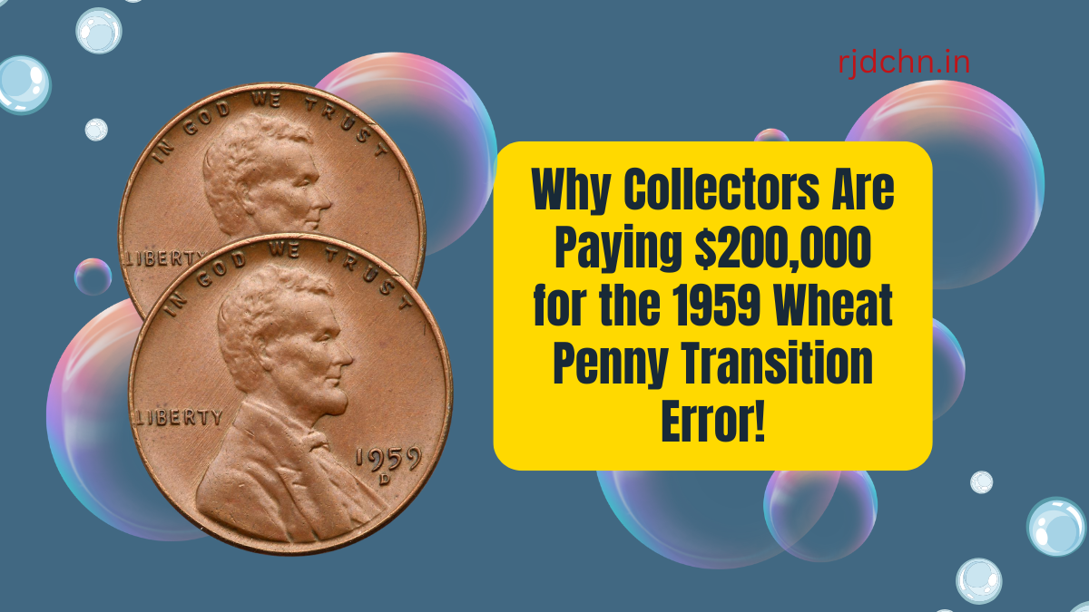 Why Collectors Are Paying $200,000 for the 1959 Wheat Penny Transition Error!