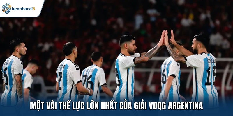 VĐQG Argentina - Khám Phá Sức Nóng Sân Cỏ Xứ Tango 3 Một vài thế lực lớn nhất của giải VĐQG Argentina