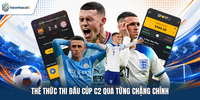 Cúp C2 Châu Âu - Lịch Sử, Thể Thức Và Những Dấu Ấn Lớn 2 Thể thức thi đấu cúp C2 qua từng chặng chính